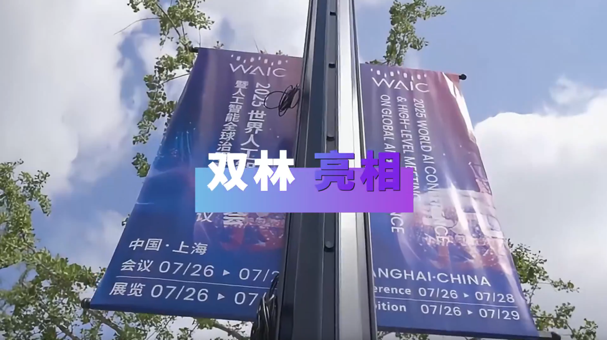官方网站亮相2025世界人工智能大会